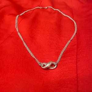 Tiffany and Co infinity necklace!